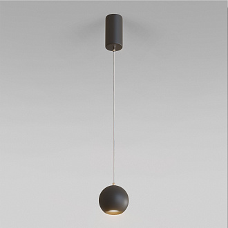 Подвесной светодиодный светильник 50215/1 LED черный Elektrostandard