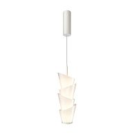 Подвесной светильник 13,5*15*72-362 см, LED*14W, 3000K, Maytoni Seoul MOD374PL-L28W3K, Белый
