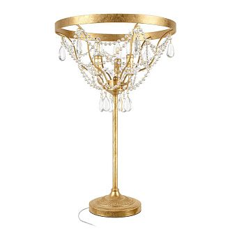 Настольная лампа 71 см, Loft IT Foil 10430T, золото