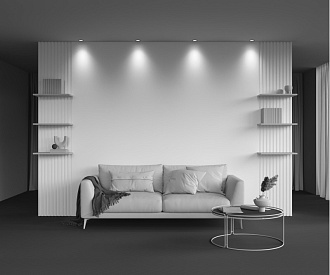 Встраиваемый светильник 8*8*6 см, LED, 12W, 3000К, Maytoni Technical ROUND DL058-12W3K-BS латунный, вр 7,5 см