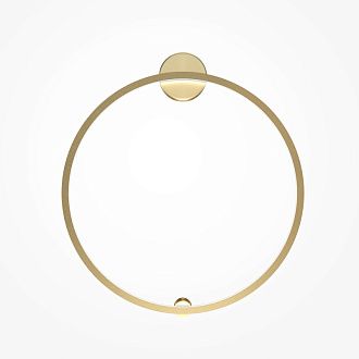 Бра 80*80*91 см, LED, 2600К-3500К, Maytoni Halo MOD005WL-L46BSK2 латунный