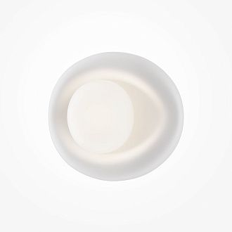 Бра 14,5*21,5*-26,5 см, 1*G9*3W Maytoni Lulua MOD435WL-01W, Белый