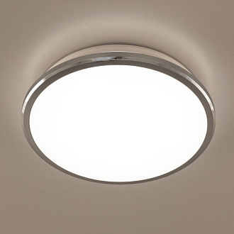 Светильник для ванной, диаметр 28 см, 16W, 4000К CL702161N Citilux ЛУНА, IP54, LED 16W, Хром
