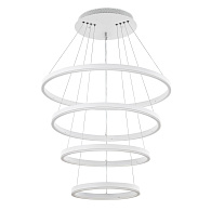 Подвесной cветильник 60*60*110 см, LED 148W, 3000 / 6000K, Белый LED4U 55000-4 WH