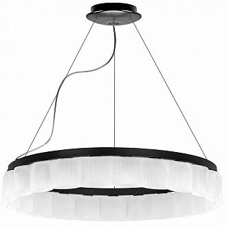 Подвесная люстра Lightstar Nibbler 812236, черный, диаметр 80 см