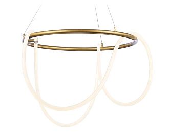 Светильник подвесной 60*120 см, LED 74W, 3000К, латунь Ambrella Comfort Line FL10503