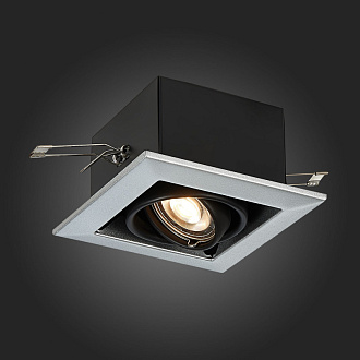 Встраиваемый светильник 13*13 см, ST LUCE Встраиваемые светильники ST250.148.01 Черный, вр 10,3*10,3 см