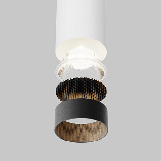 Подвесной светильник  5,2*30 см, LED 12W, 4000К, Белый Maytoni Focus LED P072PL-L12W4K-1