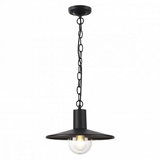 Уличный подвесной светильник Odeon Light Furcadia 4833/1, диаметр 30 см, черный