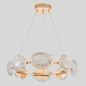 Светильник 55 см, 64W, 3000-6000K, Crystal Lux FELICIDAD SP64W LED, золото