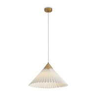 Подвесной светильник 42-225 см, 1*E27*60W Freya insley FR5533PL-01BS1, Латунь