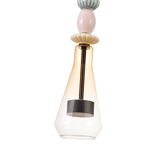 Подвесной светильник 12,5*180 см, LED, 9W, 4000К, Favourite Dolci 4465-1P черный