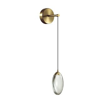 Настенный светильник 12 см, 3W, 3000K, Odeon Light 7159/3WL, бронза