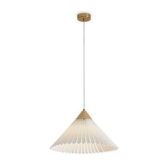 Подвесной светильник 42-225 см, 1*E27*60W Freya insley FR5533PL-01BS1, Латунь