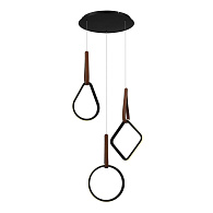 Светильник подвесной SHAPE 1*LED*36W 4000K ST LUCE SL6131.403.36 черный