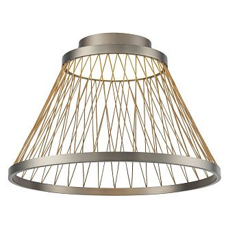 Светильник 50*35 см, *LED*43W, 3000K, Mantra Spider MAN8981, серый