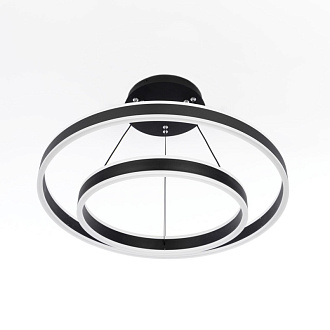 Светильник 60 см, 108W, 3000-5500 К Черный Citilux Дуэт CL719641