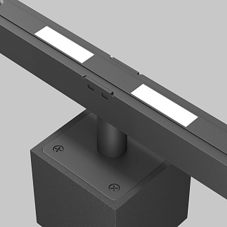 Светильник 19,3*5,3*9,6 см, LED, 7W, Maytoni Technical Alfa S TR133-4-7W-DS-B черный, 3000-6000K, 50°, Dim