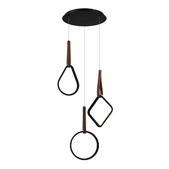 Светильник подвесной SHAPE 1*LED*36W 4000K ST LUCE SL6131.403.36 черный