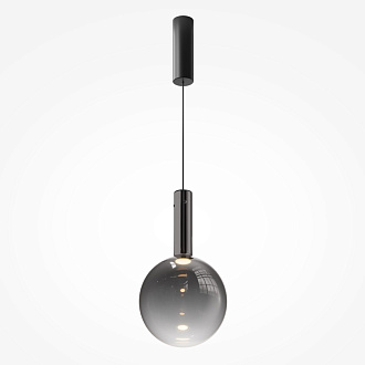 Светильник 25 см, 6W, 3000K, Maytoni MOD182PL-L6B3K, черный