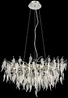 Подвесная люстра 80*80*158 см, 12*G9, 480W, Wertmark  WE182.12.203 серый