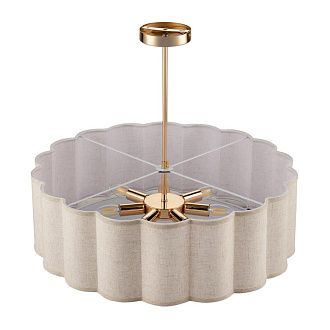 Люстра потолочная *64*54,5-54,5 см, 7*E14*40W, Lumion Kortni LUM8287/7, золотой