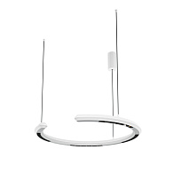 Подвесной светильник 62,5*62,5*315 см, LED, 20W, 3000К, Maytoni Motion MOD276PL-L20W3K белый