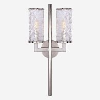 Бра Liaison Double Arm Sconce Хром 24*38*38 см, 2*E14*40W, ImperiumLoft 141645-26, Хром