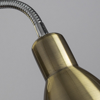 Бра Arte lamp Dorm A1408AP-1AB хром, античная бронза
