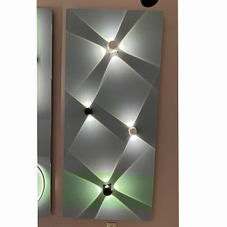 Бра 6*5*6 см, 4W, 3200K, Odeon Light Miko 4222/4WL, 4W LED, 3200K, черный