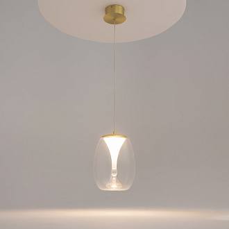 Подвесной светильник 20*20*333,1 см, LED, 7W, 3000К, Maytoni SPLASH MOD282PL-L8G3K1 золотой