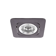 Встраиваемый светильник 10*10*7 см, 1*LED*12W 4000K LOFT IT Screen 10328/A Black черный, вр 7*8,5 см