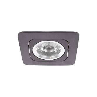 Встраиваемый светильник 10*10*7 см, 1*LED*12W 4000K LOFT IT Screen 10328/A Black черный, вр 7*8,5 см