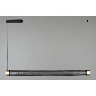 Линейный светильник 126,5*9*50-130 см 29W, 3000K, Aployt Meri APL.657.03.29, черный