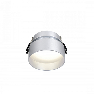 Врезной светильник Favourite Inserta 2884-1C, D80*H60, cutout:D65, серебра, акриловое стекло