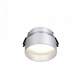 Врезной светильник Favourite Inserta 2884-1C, D80*H60, серебра, акриловое стекло, вр 6,5 см