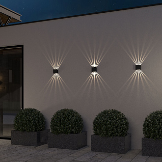 Светильник садово-парковый со светодиодами Sole 35149/D черный Elektrostandard