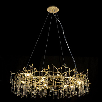 Подвесная люстра 100 см, 10*G9 золото Loft It Bijout 10068/1000 GD