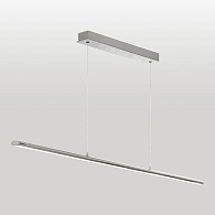 Линейно-подвесной светильник 117*30 см, 1*LED 4000K Lussole Wakulla LSP-7273 хром