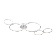 Накладная люстра 97*52*7 см, LED, 43W, 3000К-4000К, Maytoni Olympia MOD448CL-L40WK белый