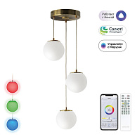 Светильник 42 см, 36W, 3000-5500K, Citilux Адам Смарт CL228A033 RGB LED, бронза