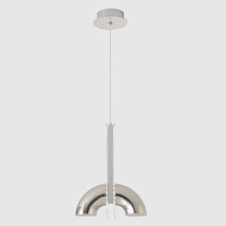 Светильник подвесной 19,5*13,5*25,5-228,6 см, *LED*12W, 4000K, Crystal Lux Element ELEMENT SP12W LED CHROME, Хром