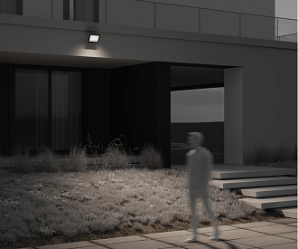 Прожектор 27 см, 100W, 4000K, Maytoni Flood FL001-L100B4K, черный