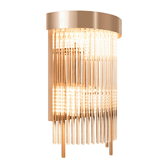 Настенный светильник 21*28 см, 2*E14 LOFT IT Montana французское золото 10299W French gold