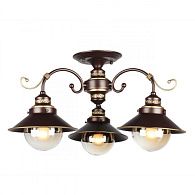 Люстра 61*61*35 см, 3*E27, 60W, Omnilux Omnilux 504 OML-50407-03, коричневый