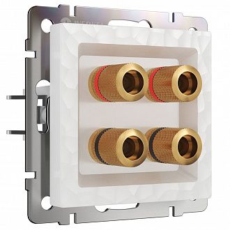 W1285001 Акустическая розетка, hammer белый Werkel, 4690389163104