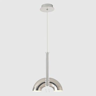 Светильник подвесной 19,5*13,5*25,5-228,6 см, *LED*12W, 4000K, Crystal Lux Element ELEMENT SP12W LED CHROME, Хром