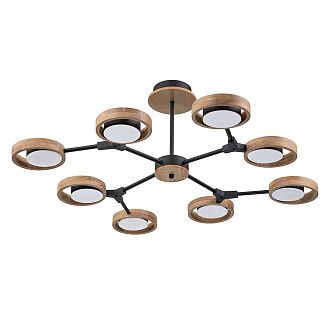 Люстра **29- см, 1*LED*56W, 3000-6400K, Arte Lamp Signora A2454PL-8BK, Черный