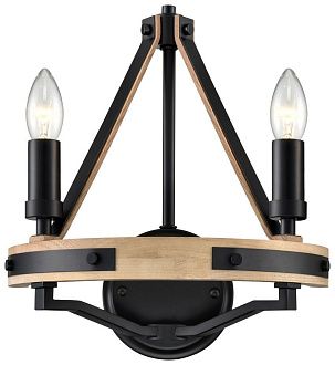 Бра 34 см, Wertmark Brenda WE586.02.021, черный