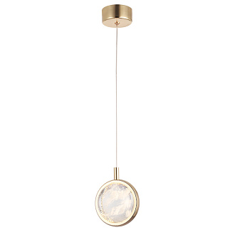 Светильник 10 см, 6W, 3000K, Crystal Lux CIELO SP6W LED GOLD, золото
